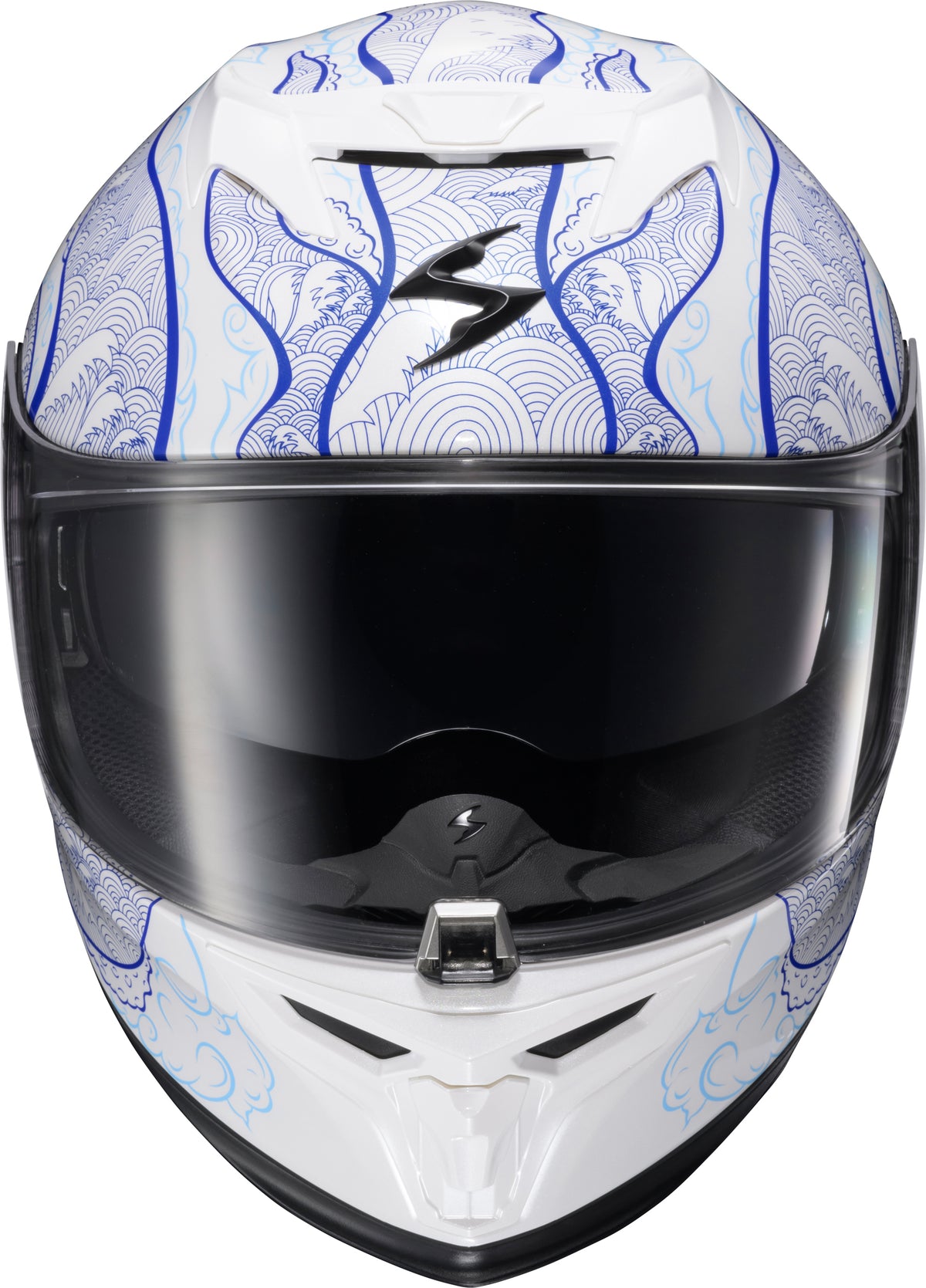 Exo T520 Helmet Nama Shimi White/Blue Xs