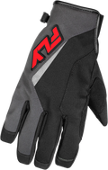 Title Gloves Grey/Black/Red Xs