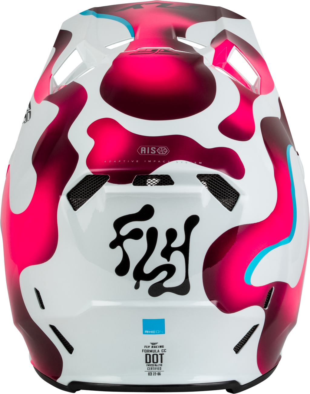 Youth Formula Cc Vibe Helmet White/Pink/Blue Yl