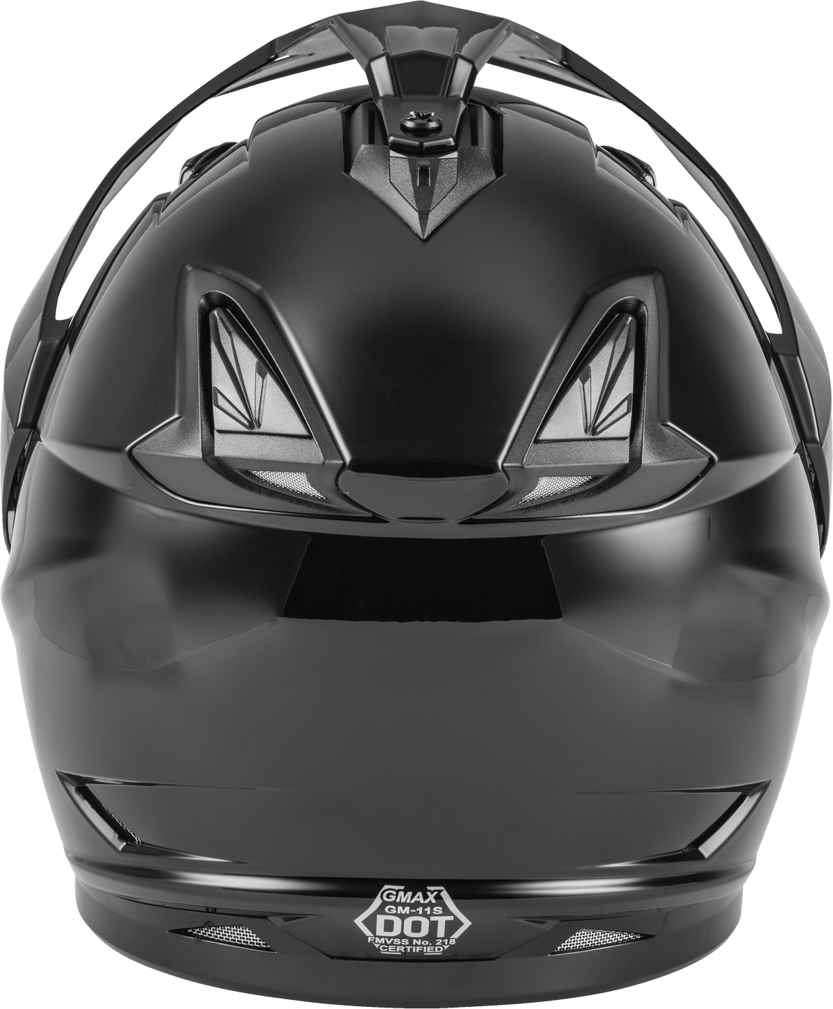 Gm 11 Dual Sport Helmet Black  Md