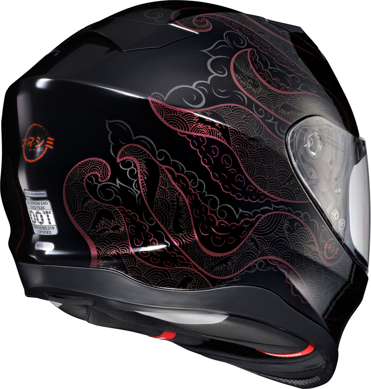 Exo T520 Helmet Nama Shimi Black/Chameleon Xs