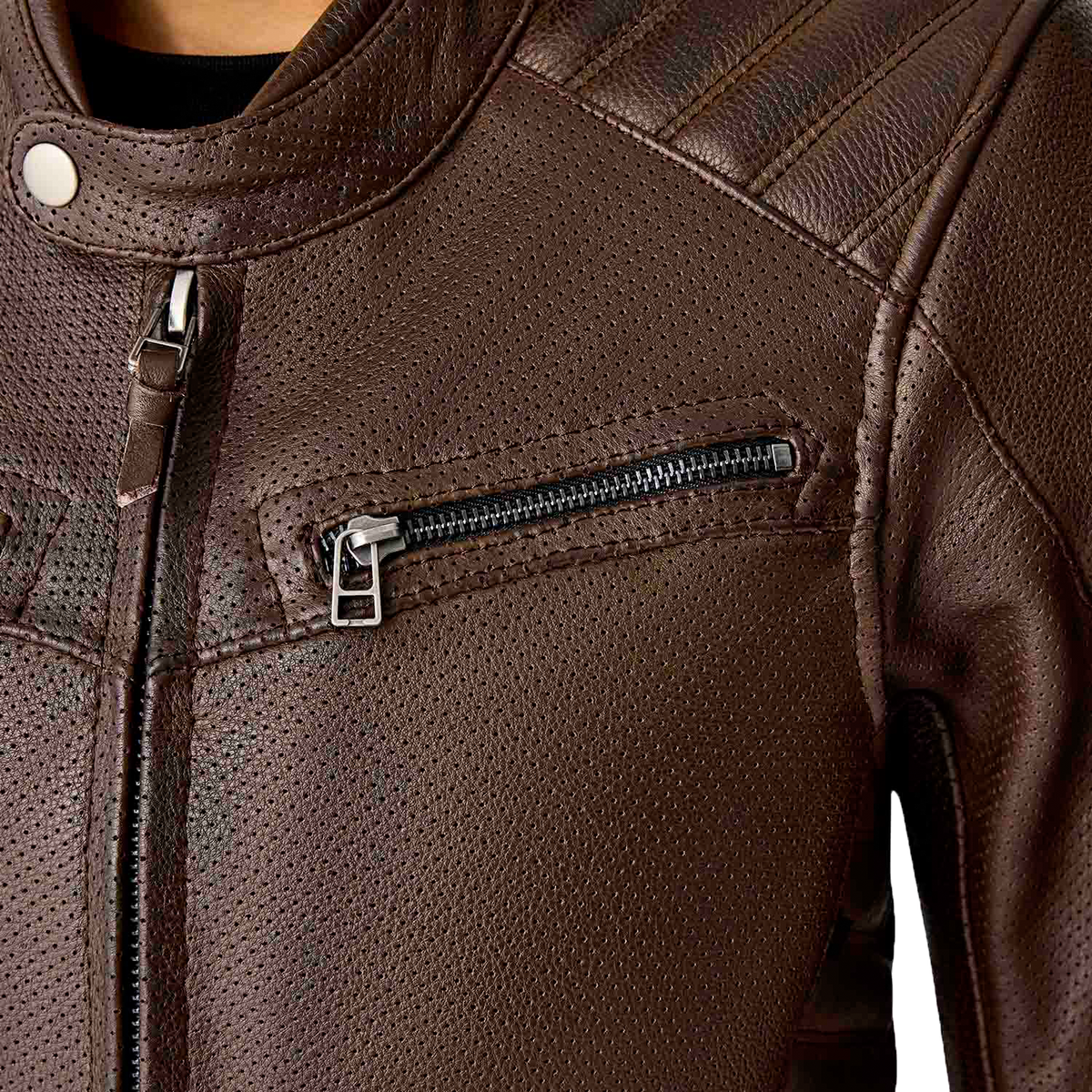 Womens Roadster Air D3o Jacket Brown Leather Lg