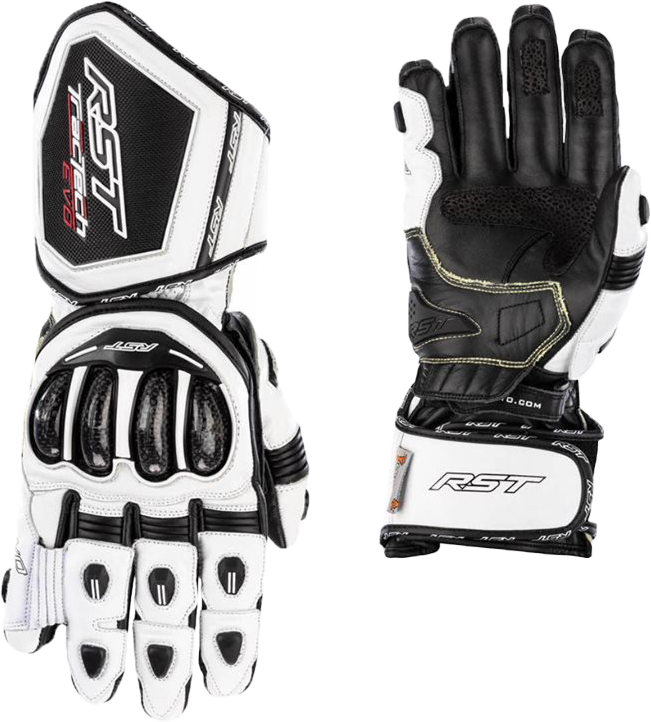 Tractech Evo 4 Ce Glove White/White/Black 2xl