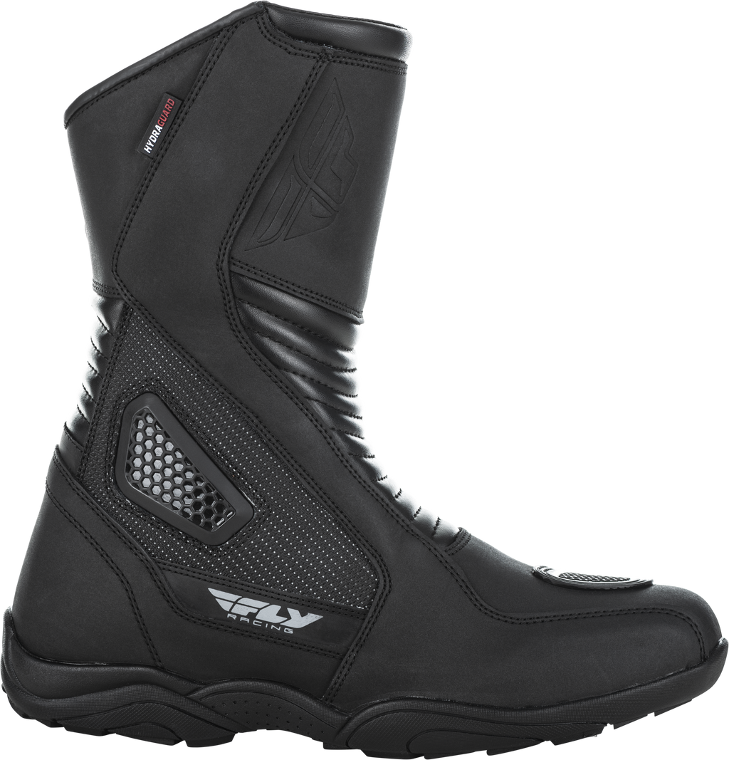 Milepost Boots Black Sz 14