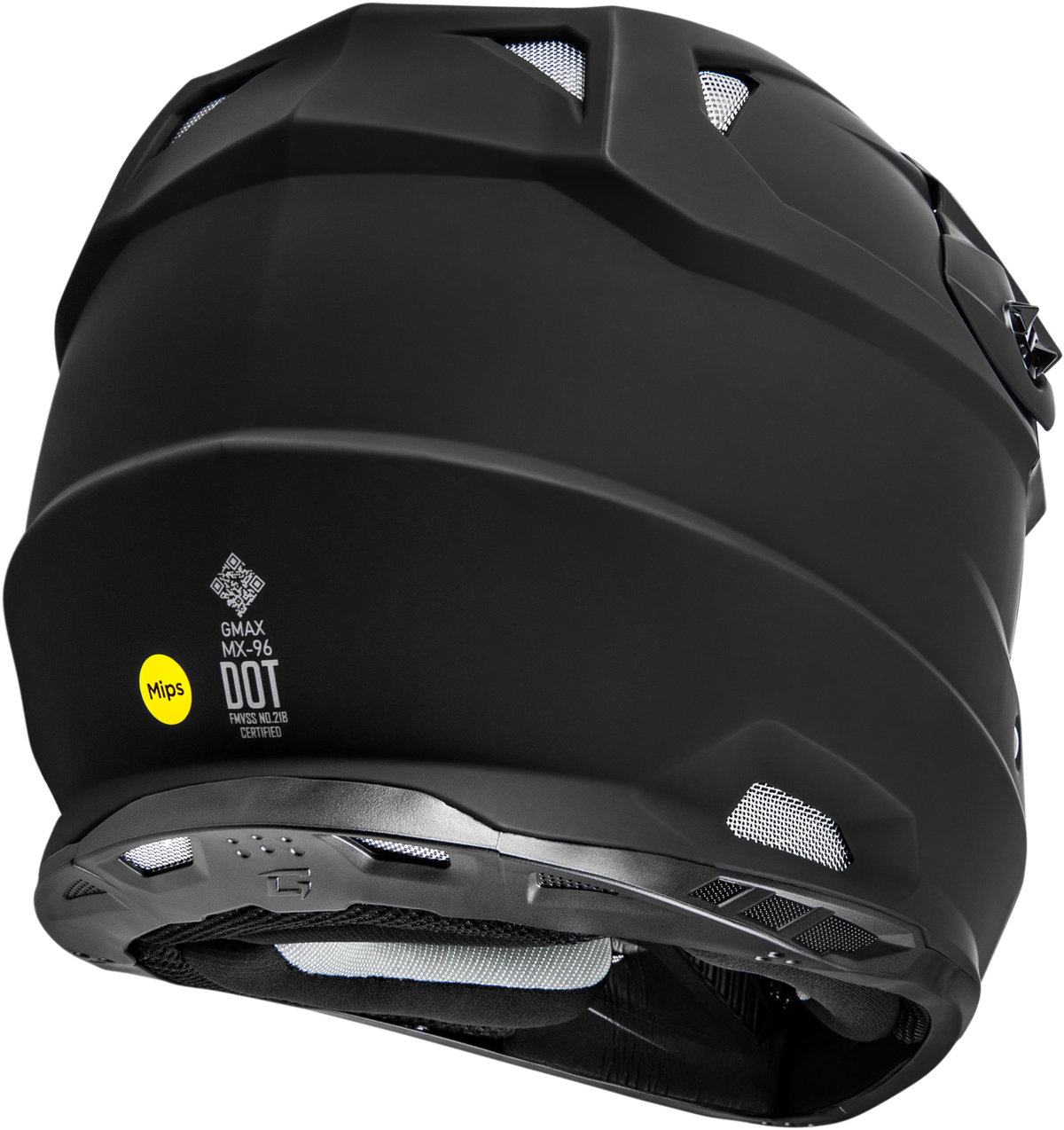 Mx 96 Solid Helmets Matte Black Md