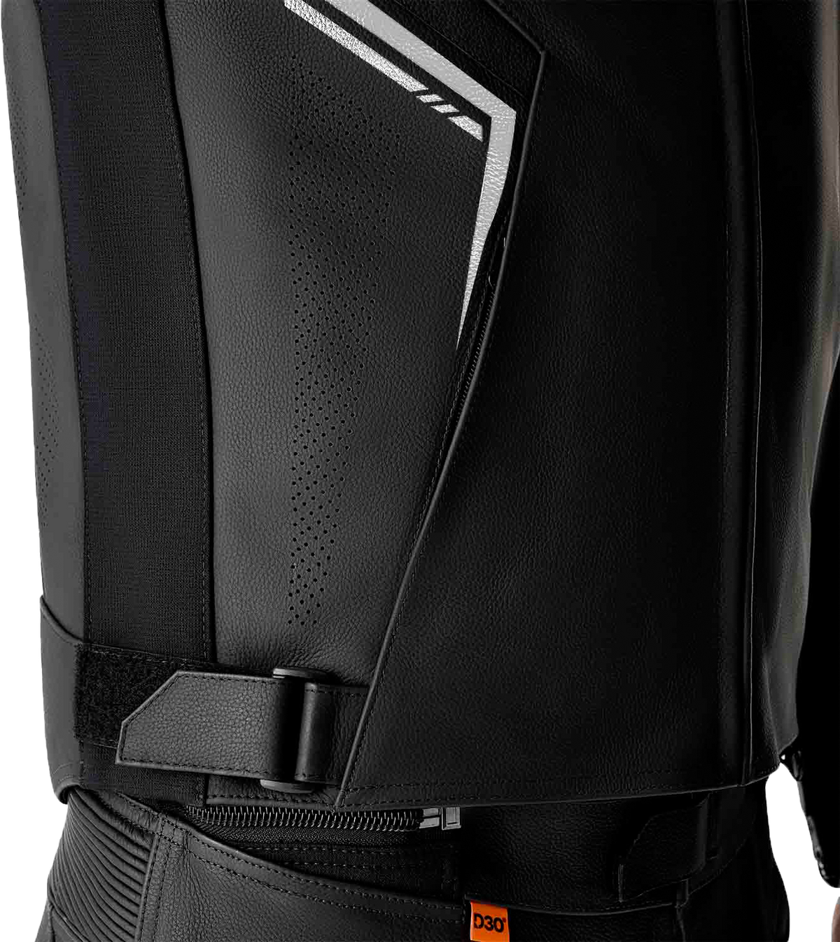 S1 D3o Leather Jacket Blk/Whi Xl