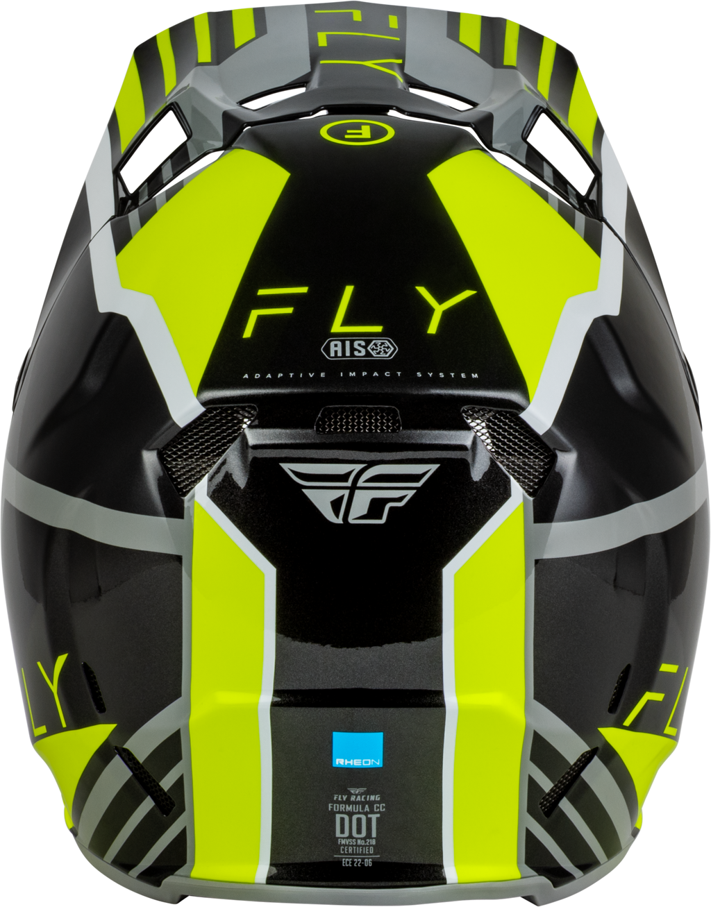 Formula Cc Strike Helmet Grey/Black/Hi Vis Md