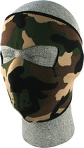 Full Face Mask Woodland Camo