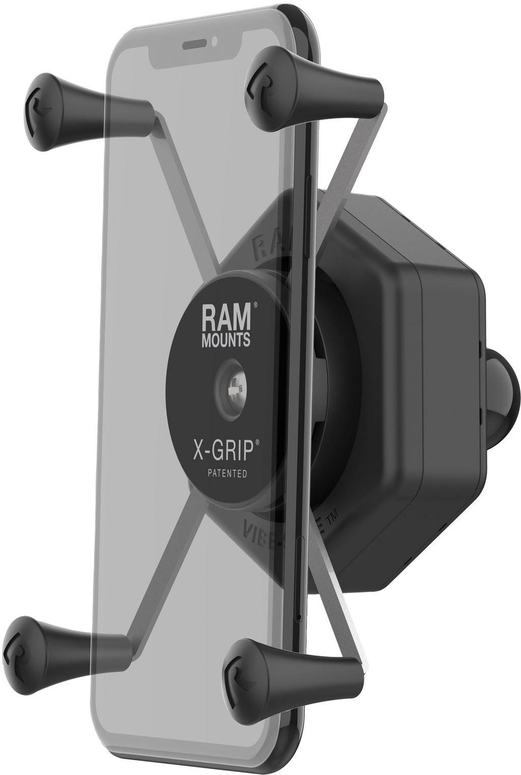 X Grip Vibe Safe Phone Holder Large With Ball Adapter