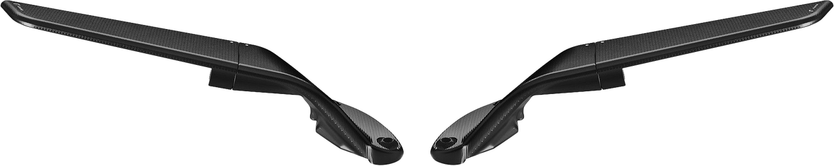 Stealth Sport Mirror Black Pair Kaw