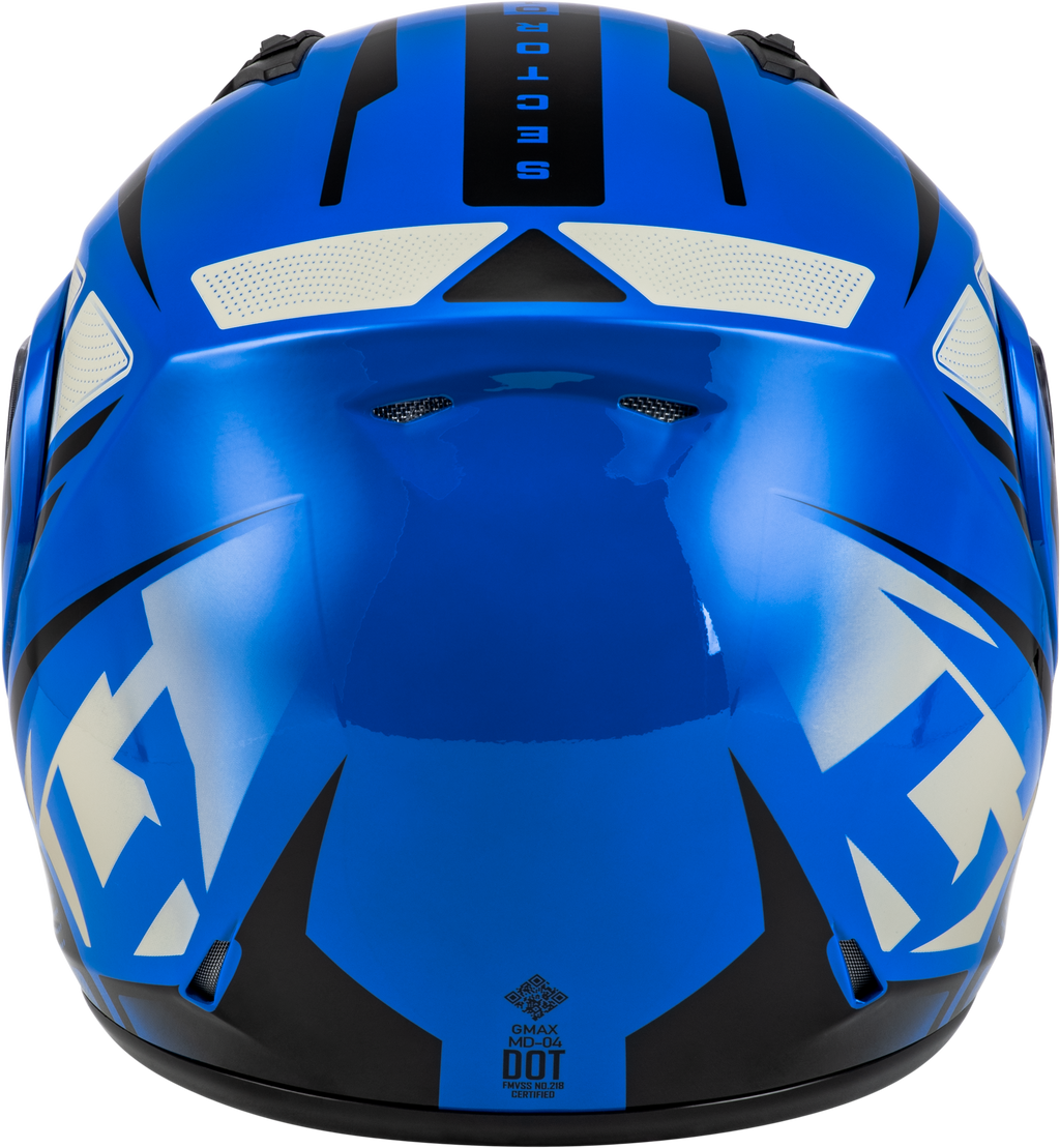 Md 04 Sector Helmet Blue/Black 2x