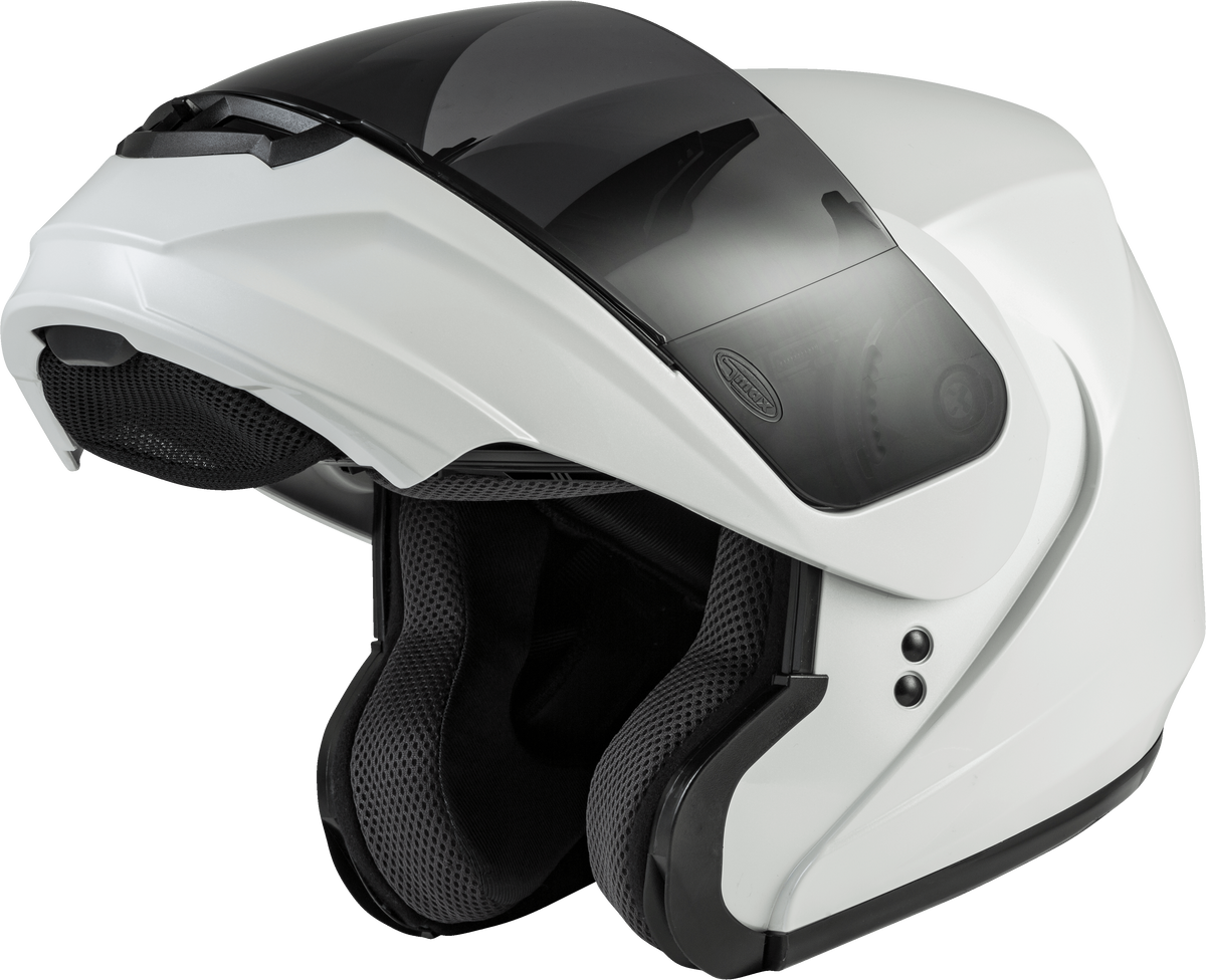 Md 04 Modular Helmet Pearl White Xs