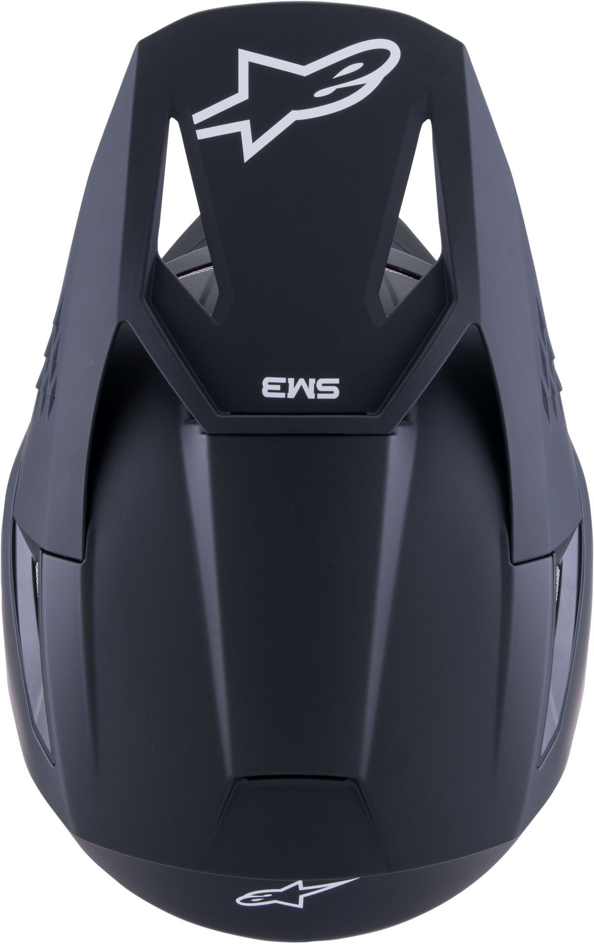 Sm3 Solid Helmet Black Matt Lg