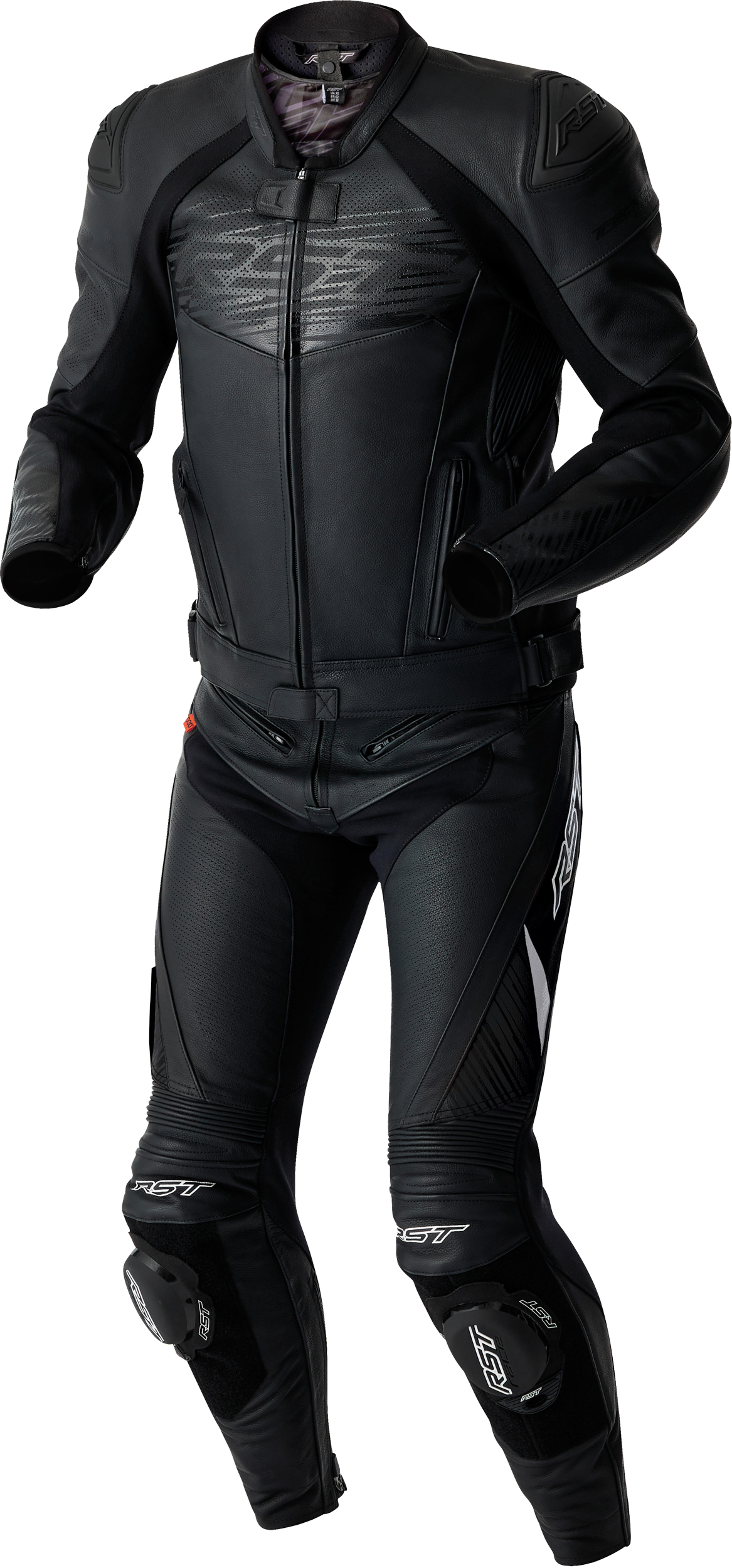 Tractech Evo D3o Jacket Black Leather 6x