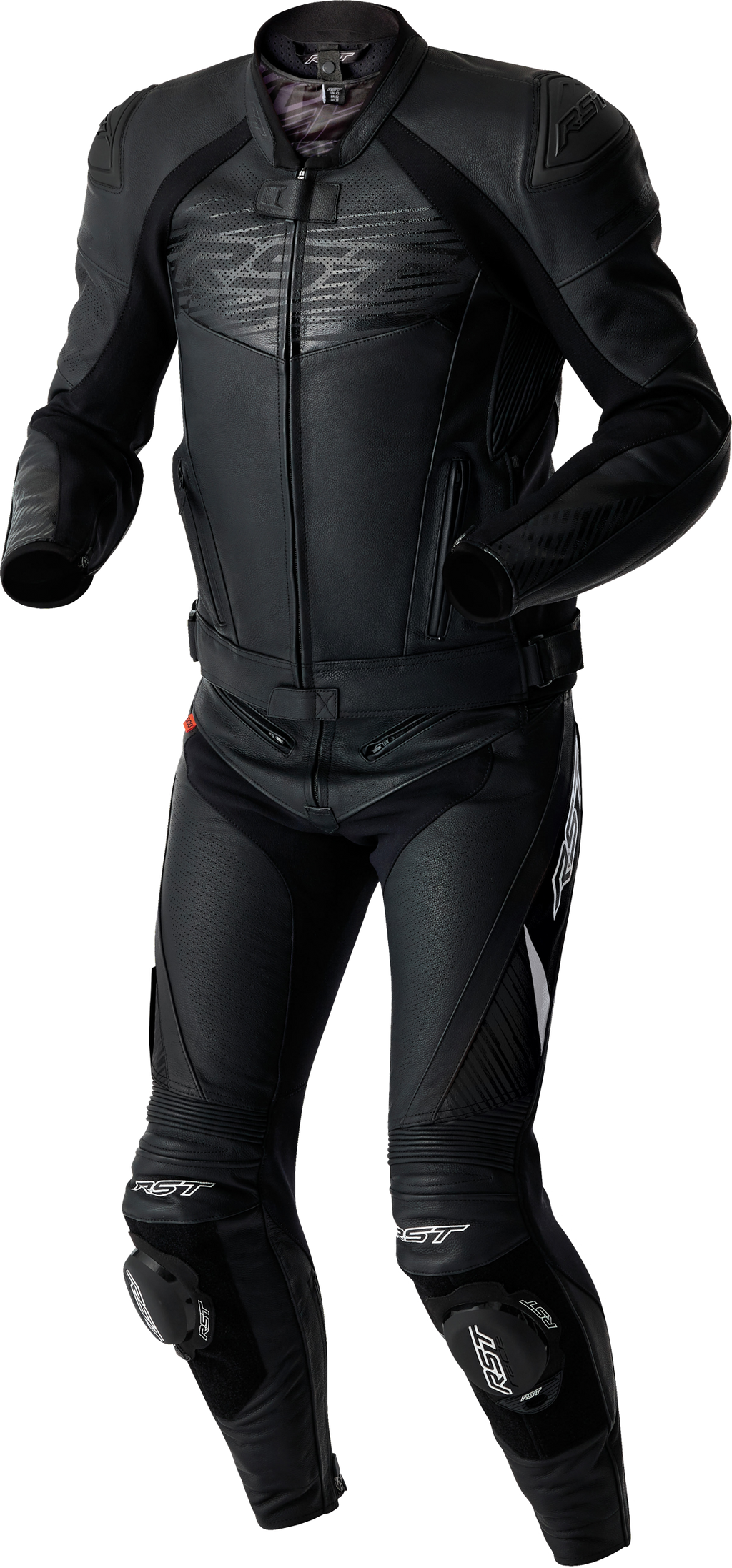 Tractech Evo D3o Jacket Black Leather Xl