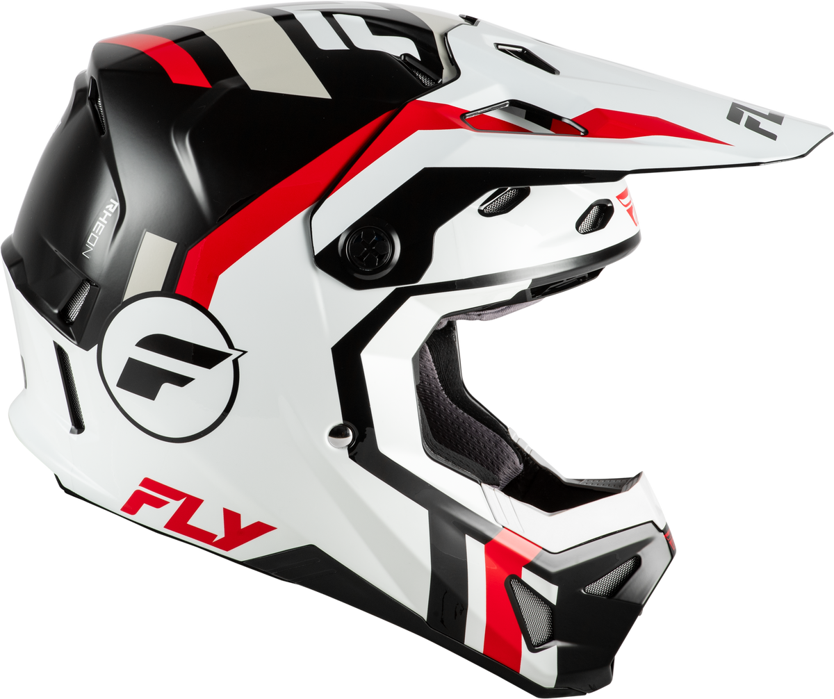 Youth Formula Cp Seal Helmet White/Black/Red Yl