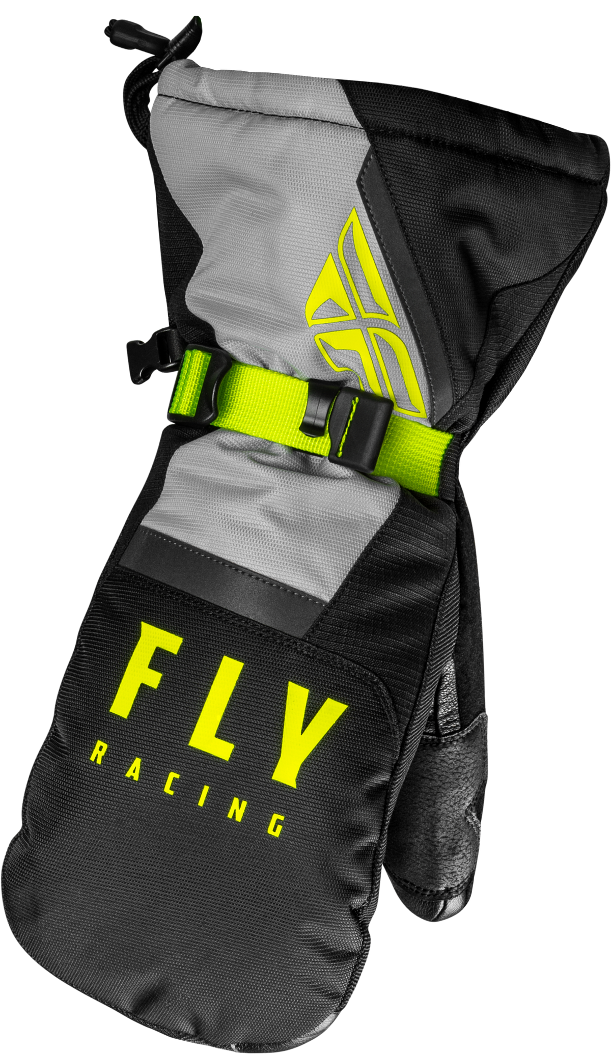 Cascade Mittens Black/Grey/Hi Vis Lg