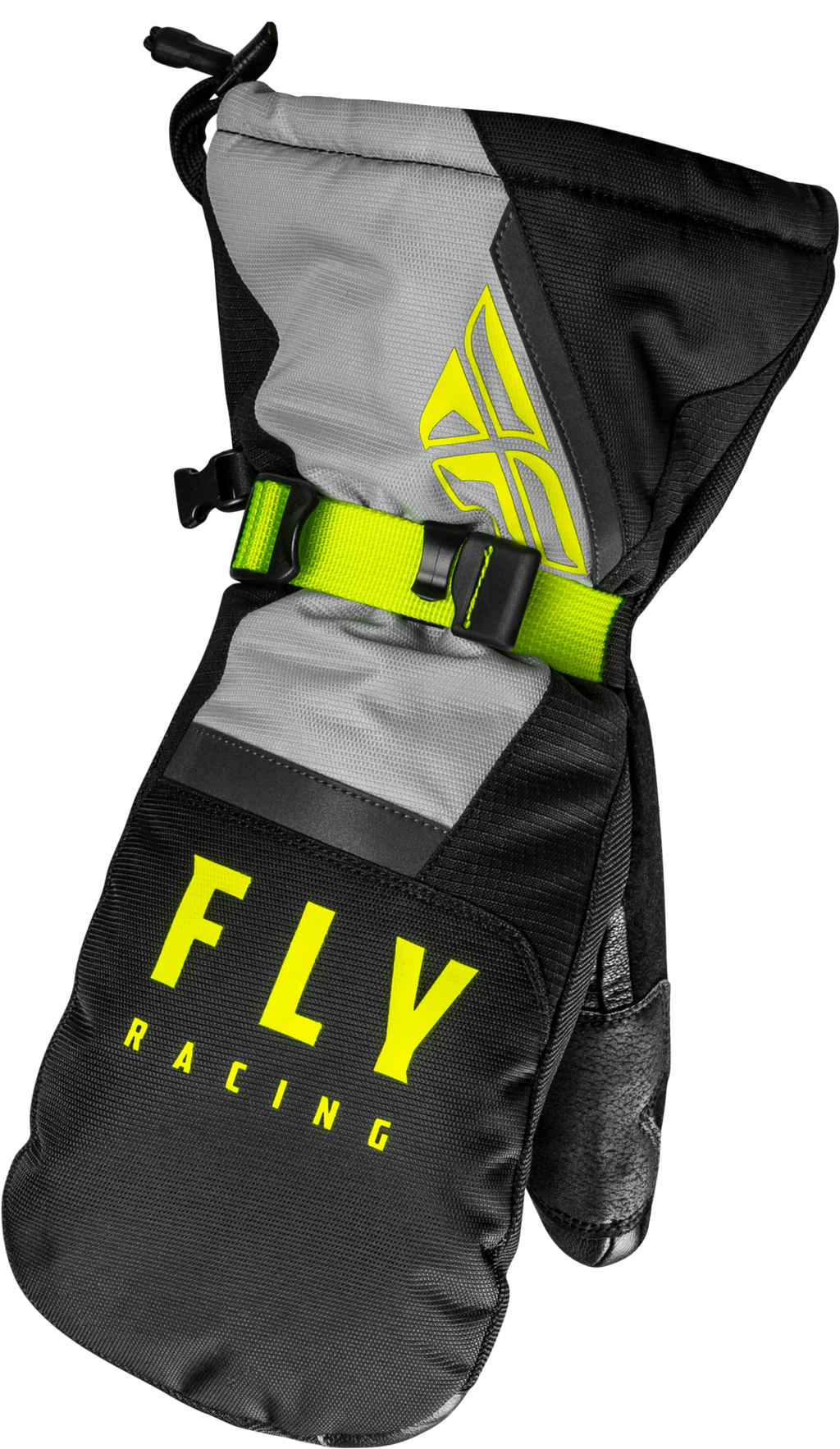 Cascade Mittens Black/Grey/Hi Vis Sm