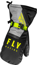 Cascade Mittens Black/Grey/Hi Vis Sm