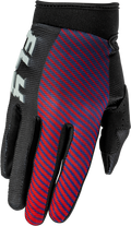 Youth F 16 Gloves Black/Red/Purple Yxs