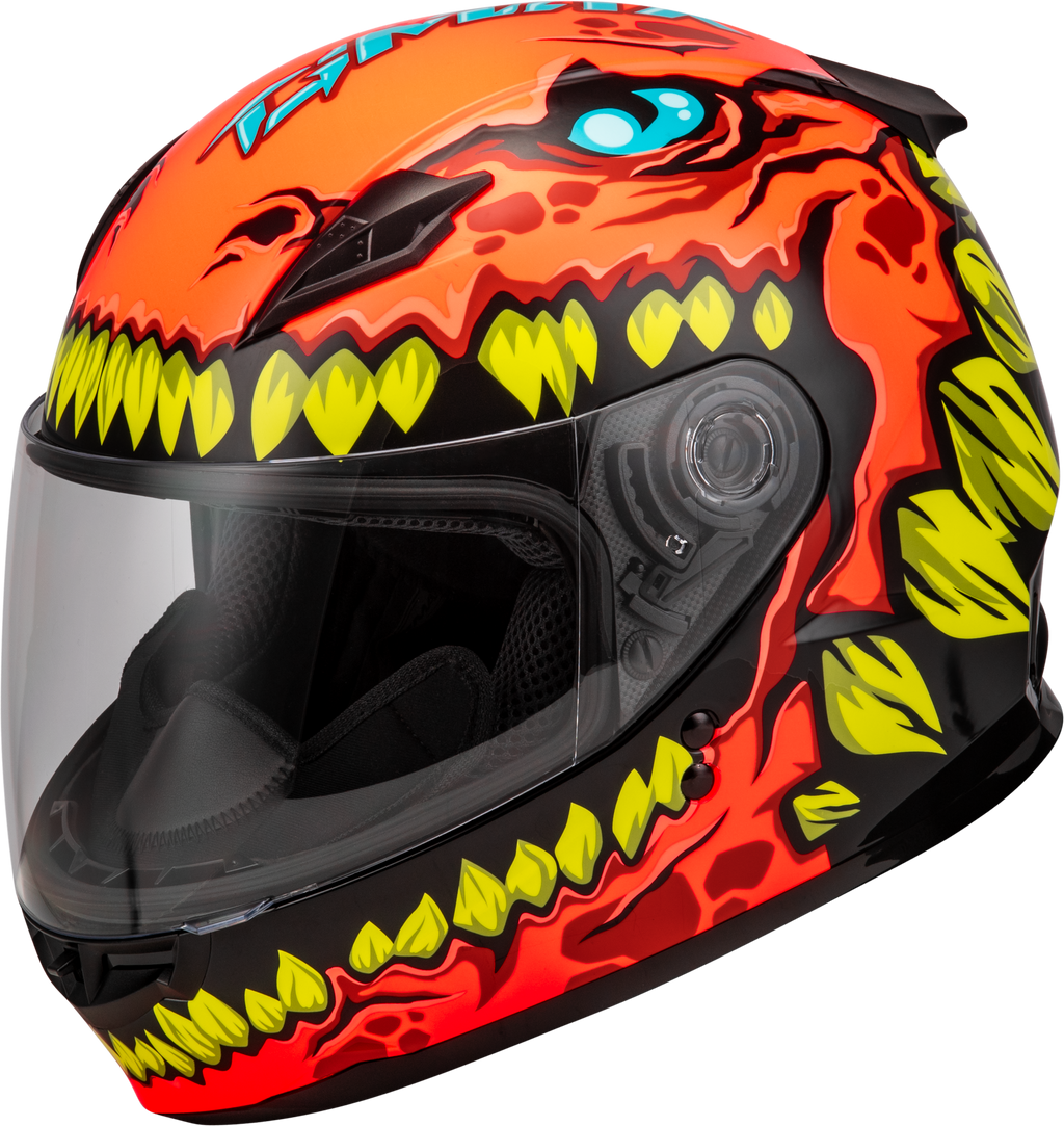 Youth Gm 49y Drax Helmet Orange Ys