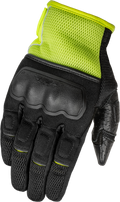 Coolpro Force Gloves Black/Hi Vis Sm