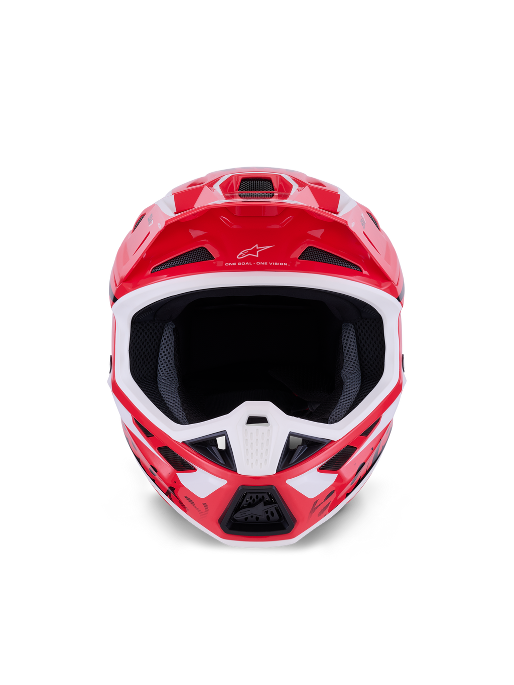 Sm7 Deed Helmet Red/Blk/Wht Glossy Xl