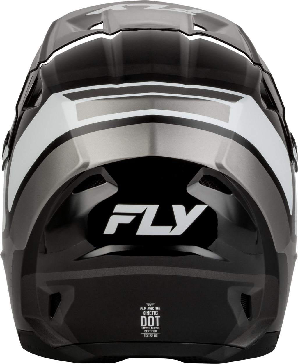 Youth Kinetic Scrap Helmet Black/White/Grey Ym