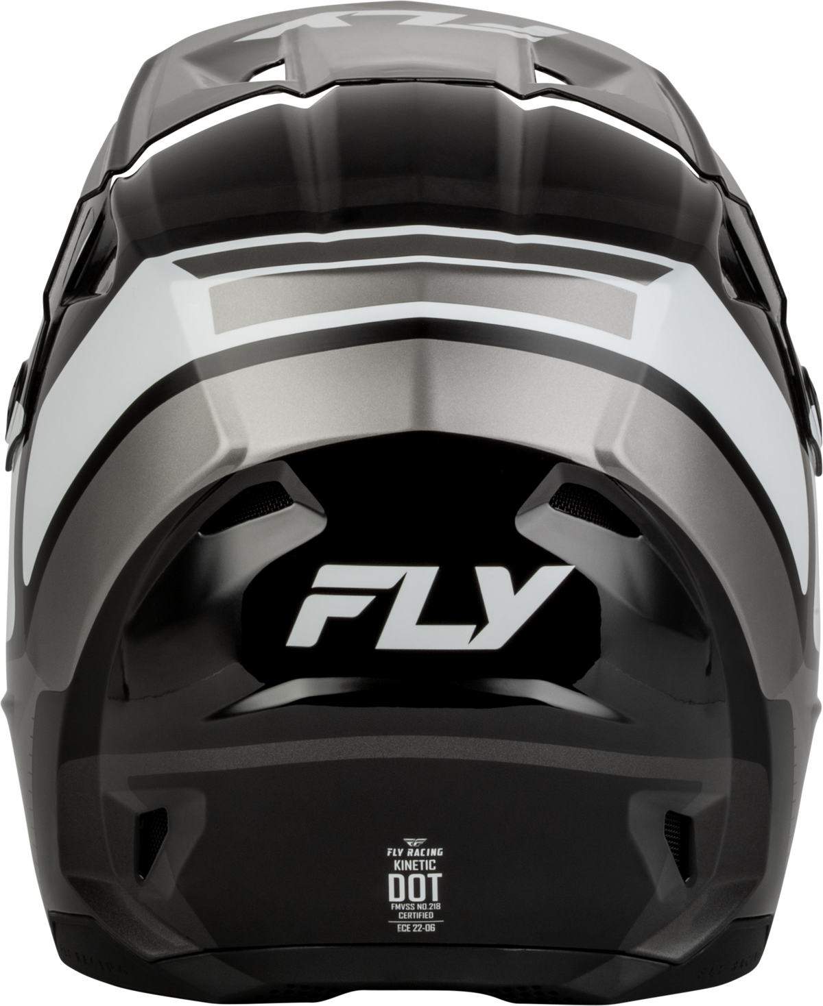 Youth Kinetic Scrap Helmet Black/White/Grey Ys