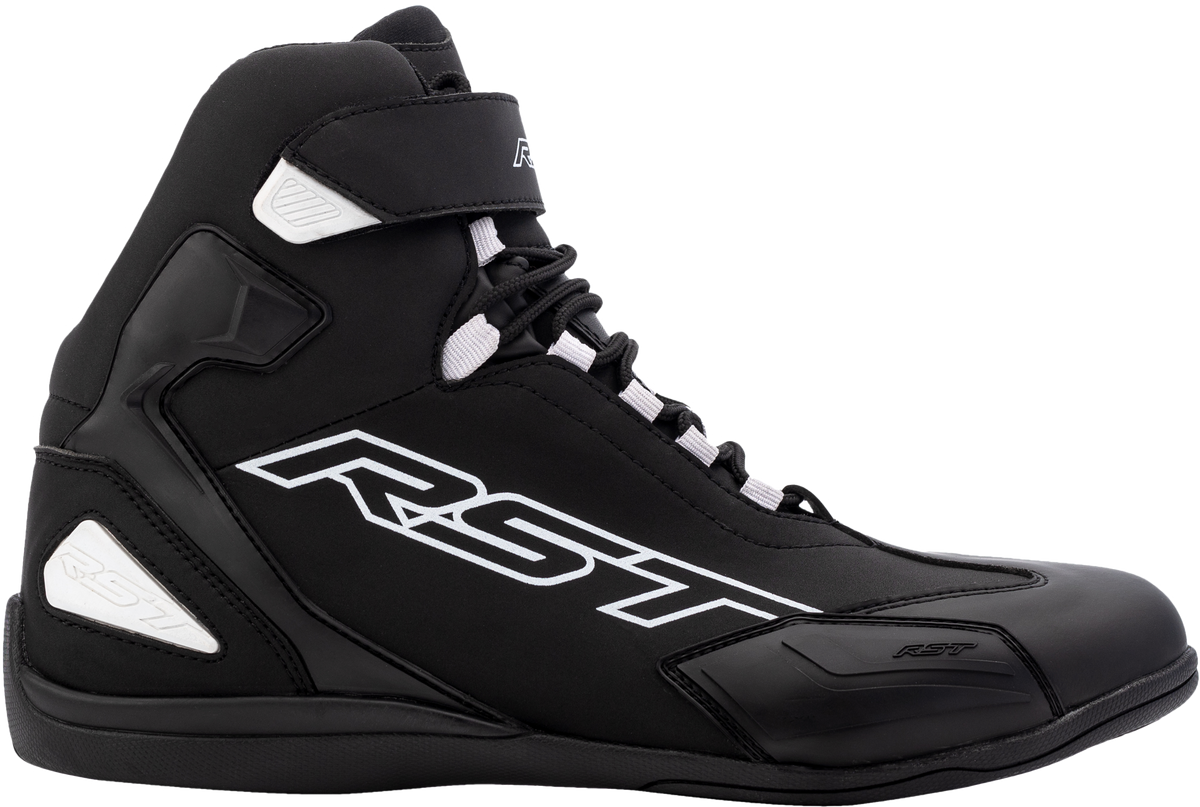 Sabre Moto Shoe Ce Boot Black / Black / White  Sz 13