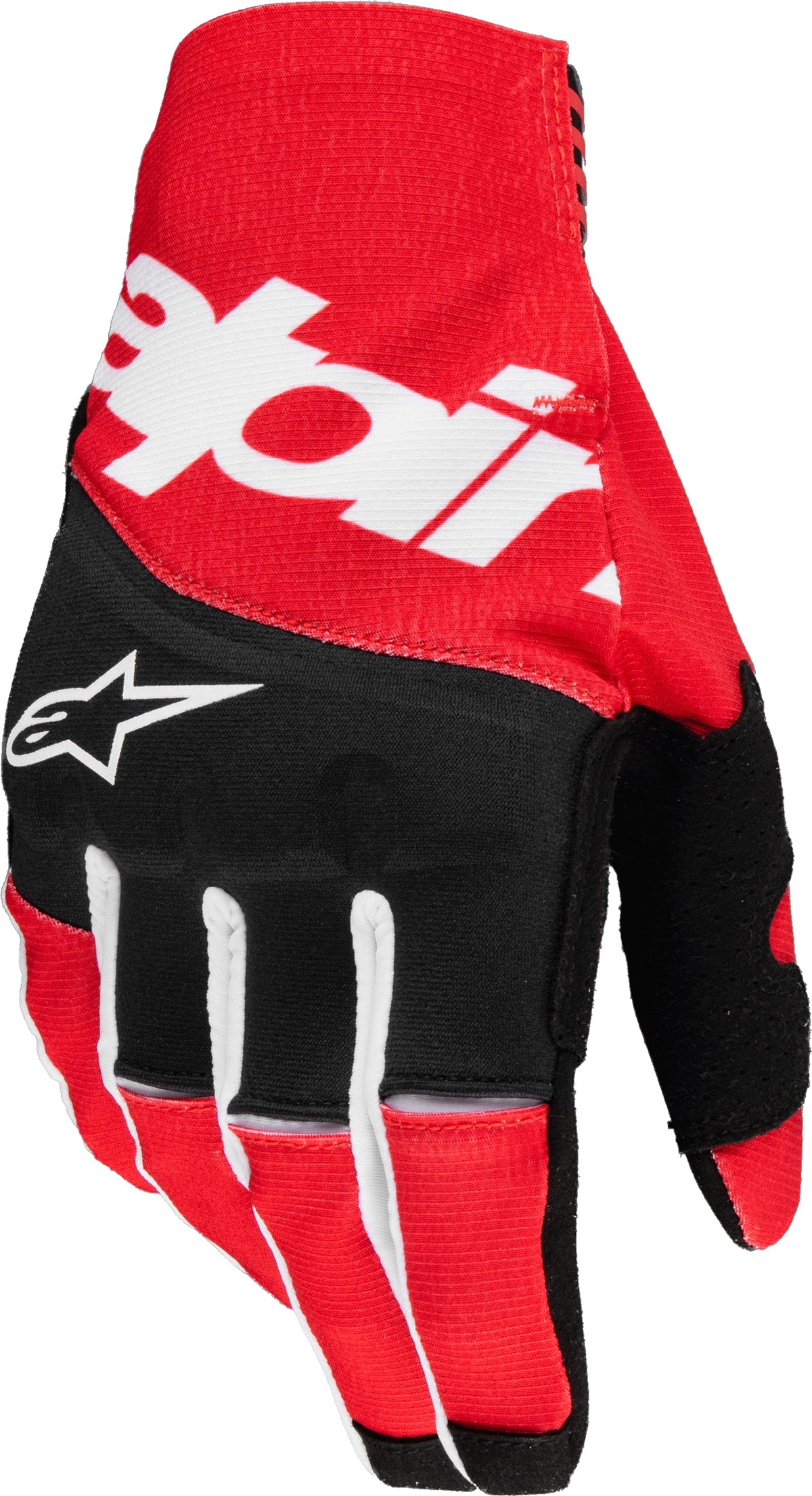 Techstar Gloves Black/Bright Red 2x