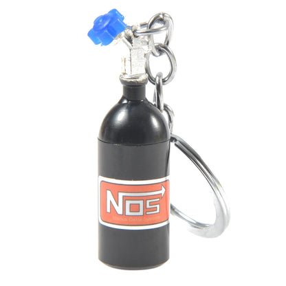 Nitrous Oxide Bottle Key Chain Keychain Keyring Stash Pill Box Chain Auto Car Interior Key Chains Modify Car Key Rings