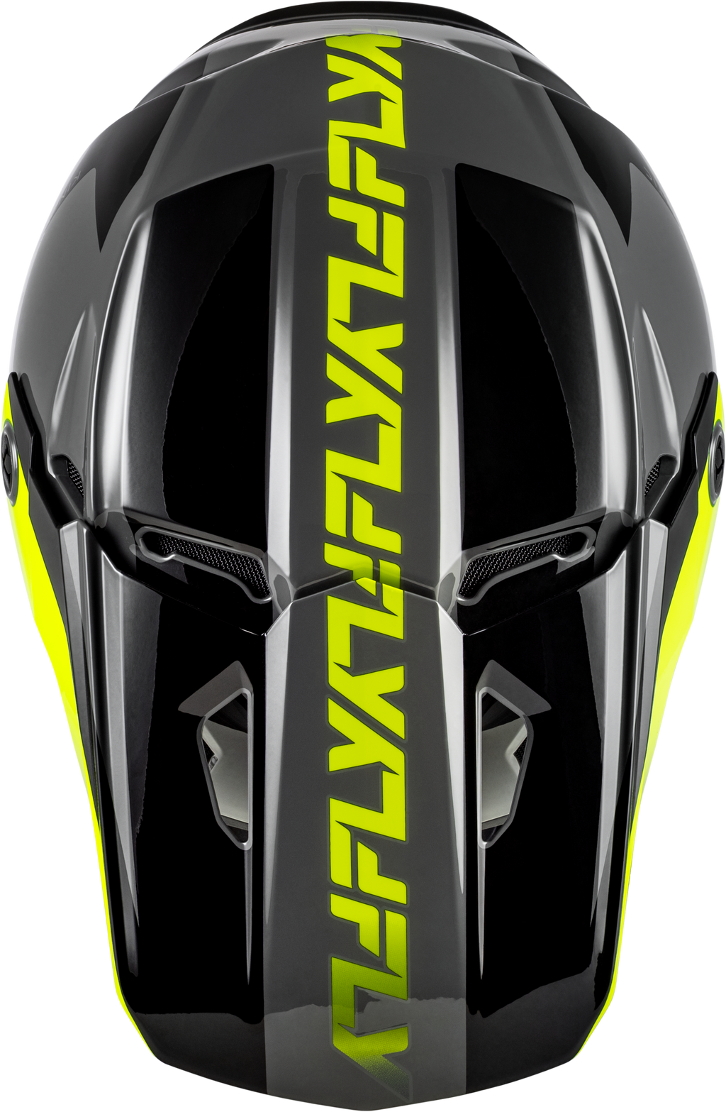 Kinetic Crest Helmet Grey/Black/Hi Vis Xl