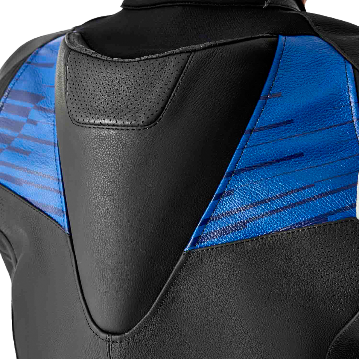 Tractech Evo D3o Jacket Blk/Blue Leather 3x