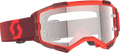 Fury Goggle Red Clear Works