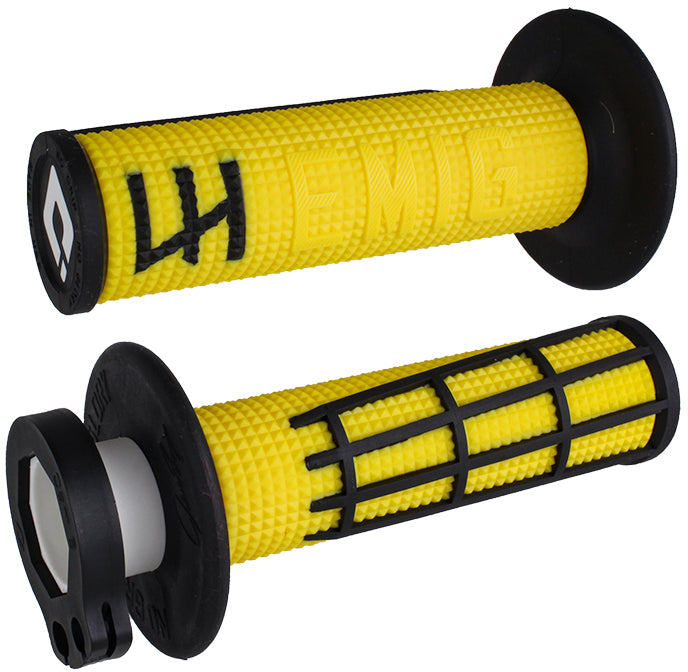 Emig 2.0   V2 Lock On Grip Yellow/Black