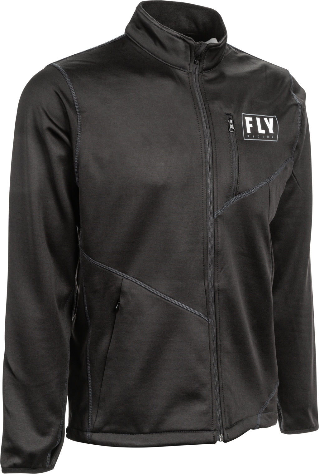 Mid Layer Jacket Black Lg