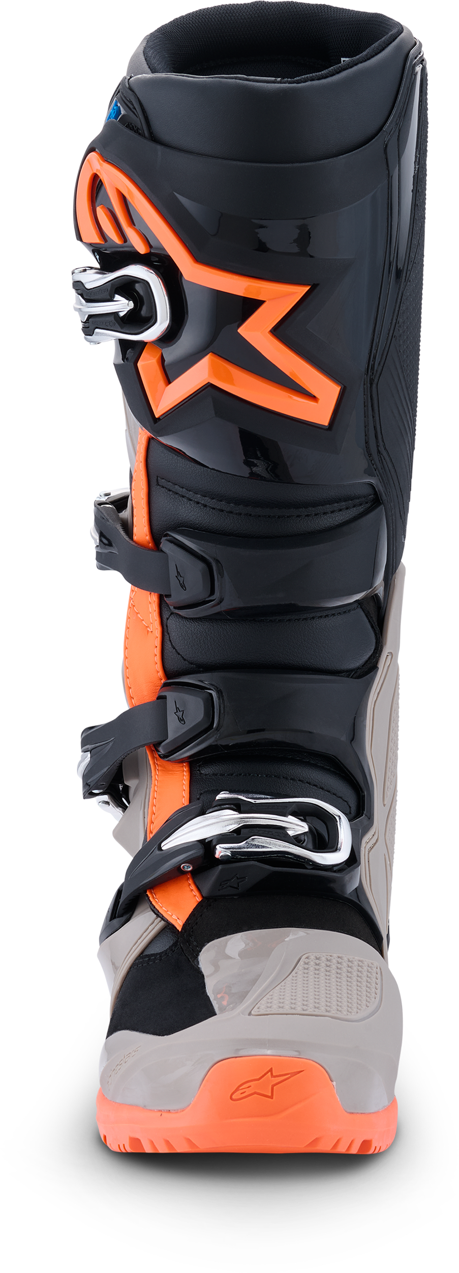 Tech 7 Enduro Blk/Warm Gry/Orange Fluo 11