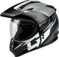 Gm 11 Decima Helmet Black/Grey/White Md