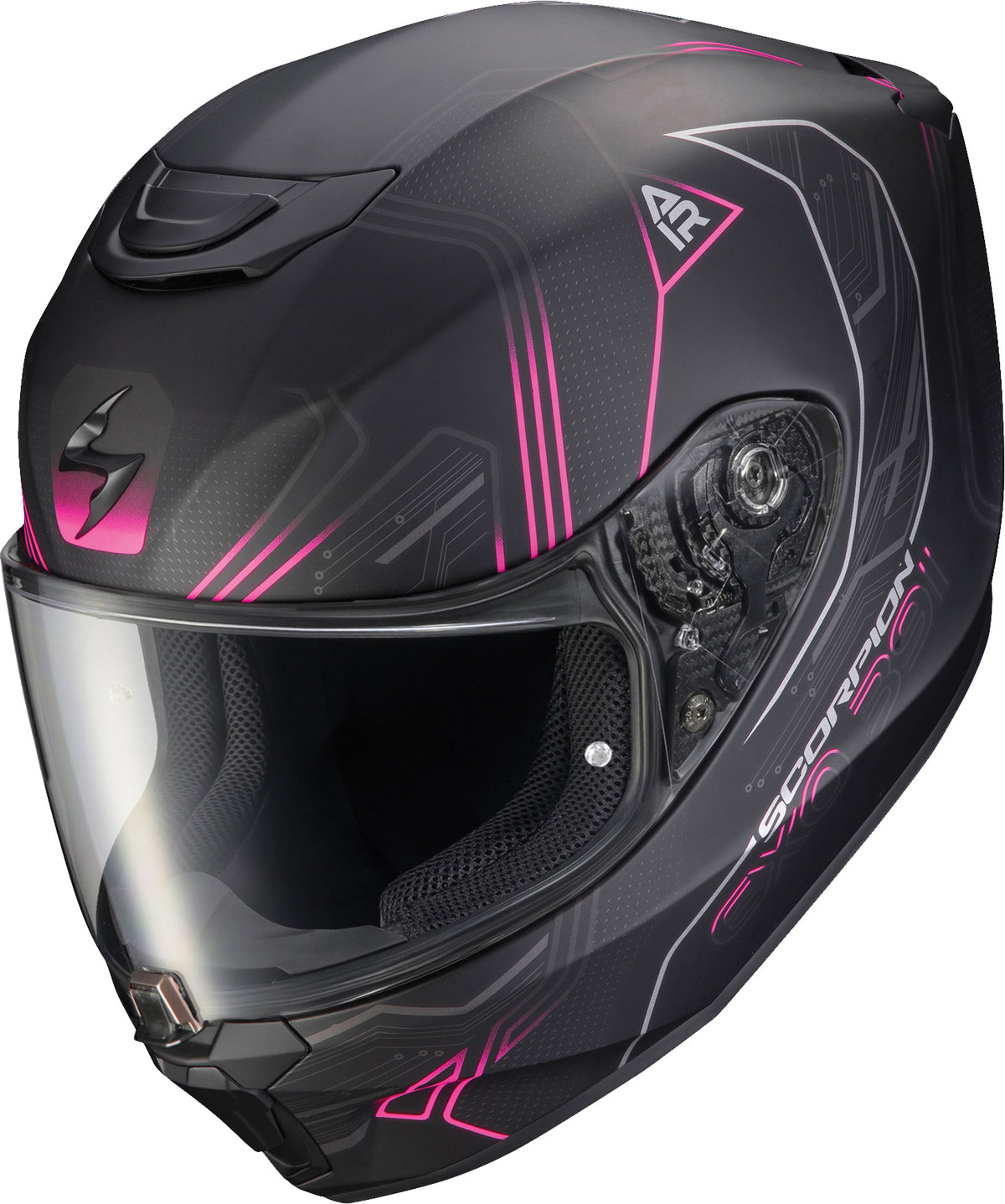 Exo R330 Full Face Helmet Bendr White/Pink Xl