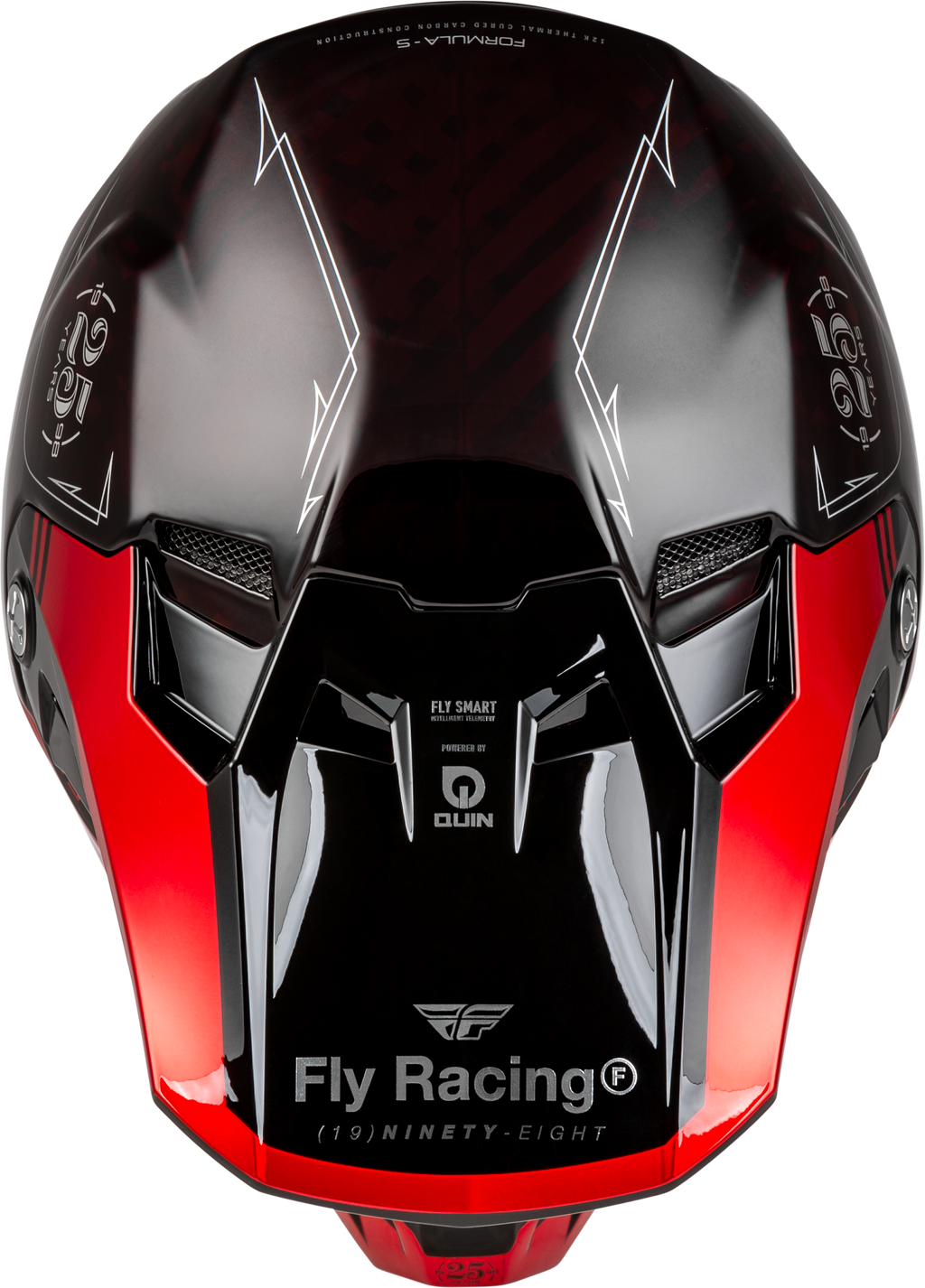 Formula S Carbon Legacy Helmet Red Carbon/Black Lg
