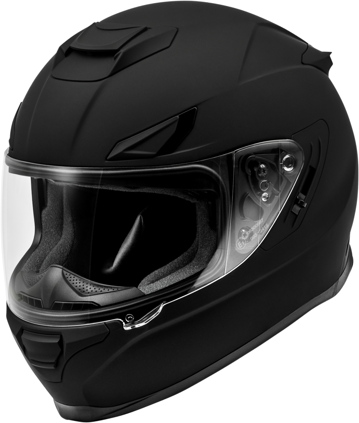 Fly Racing Sentinel Solid Helmet Matte Black