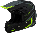 Mx 96 502 Helmet Matte Grey/Hi Viz 2x
