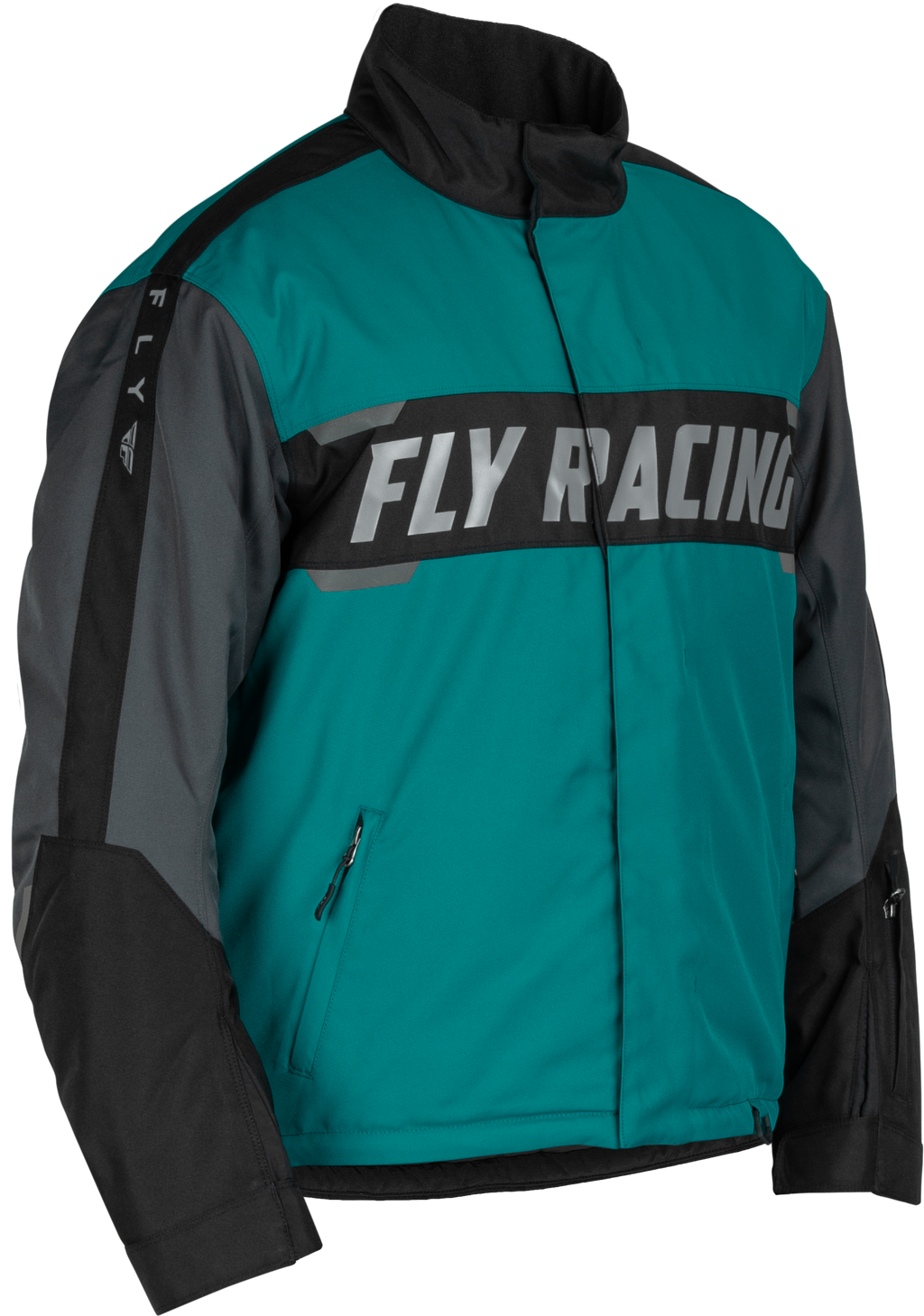 Outpost Jacket Black/Teal/Orange 2x