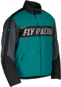 Outpost Jacket Black/Teal/Orange 2x