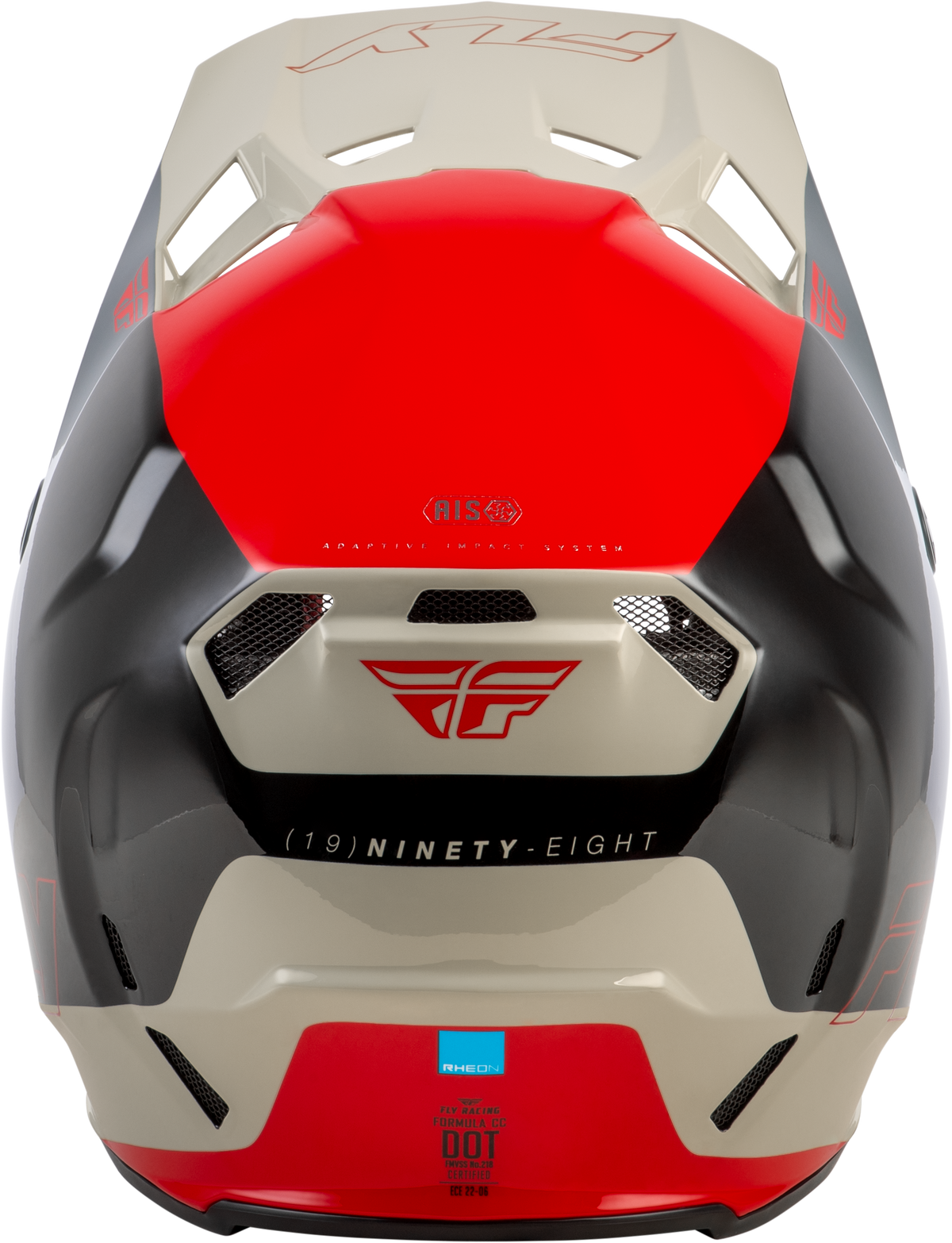 Formula Cc Glide Helmet Black/Red/Grey Lg