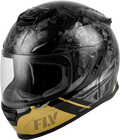 Fly Racing Sentinel Mech Helmet Black/Grey/Gold