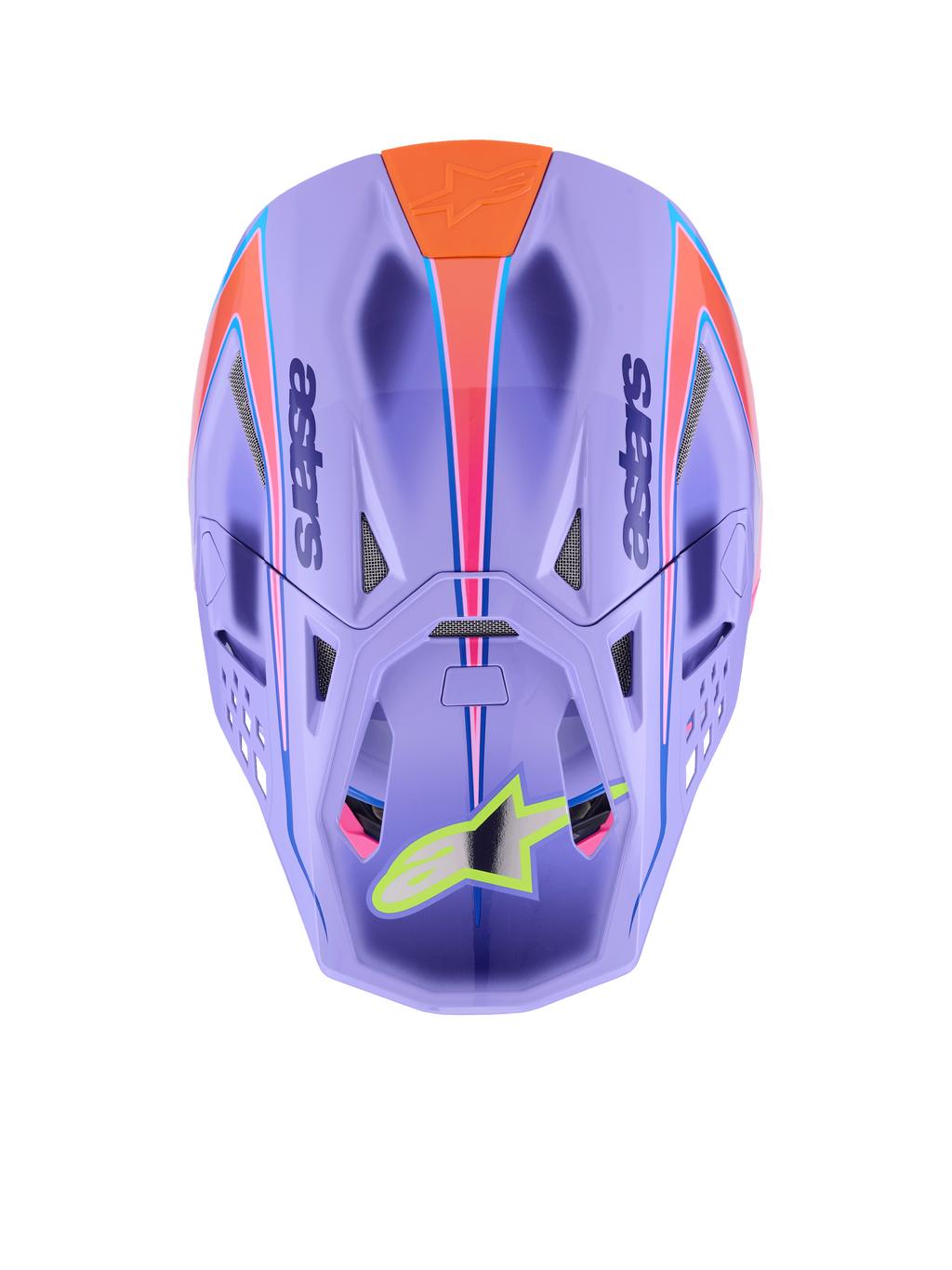 S M10 Jett Lawrence R01 Helmet Purp/Pnk Fluo/Ylw Fluo Gls Sm