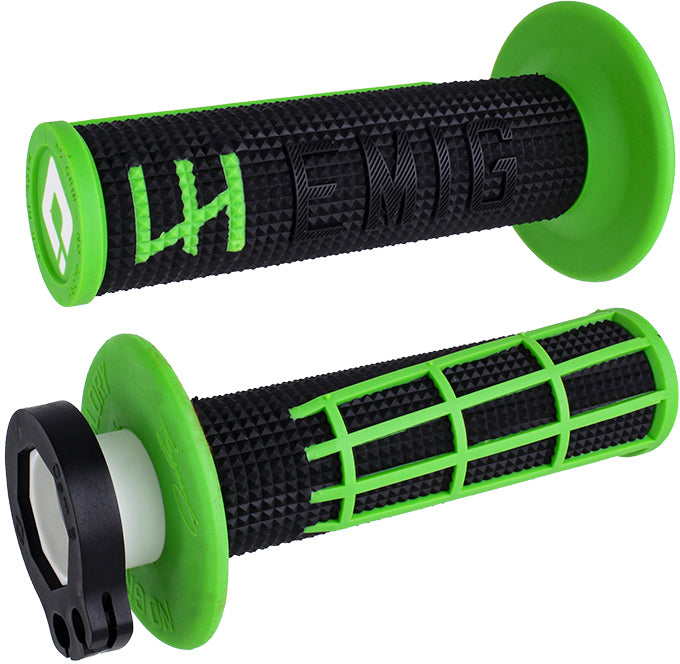 Emig 2.0   V2 Lock On Grip Black/Green