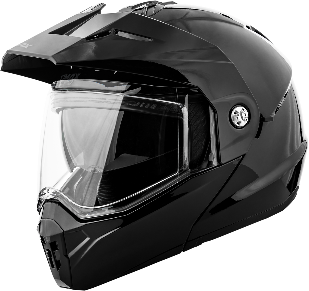 Md 74 Solid Helmets Black Sm